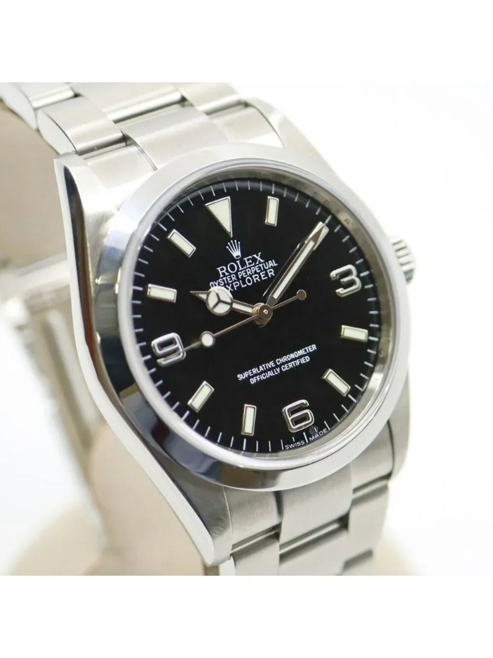 Rolex Black Watch M No SS 36 Automatic Winding